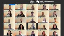 Participants joining an online webinar