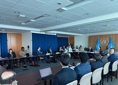 The Youth Champions presented their individual projects during the youth side event at the First Committee, titled “What You(th) Can Do for Disarmament: Exploration of UN Youth Champions for Disarmament Projects.”