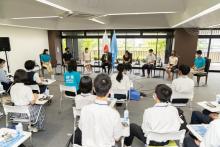 Secretary-General meets with Youth involved in Disarmament