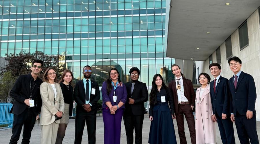 Youth Champions for Disarmament at the UN Garden 