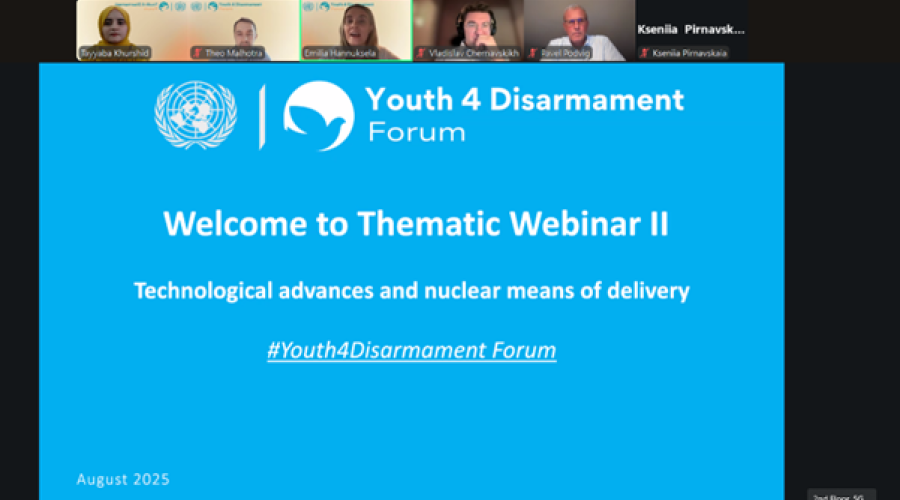 Welcome to the thematic webinar